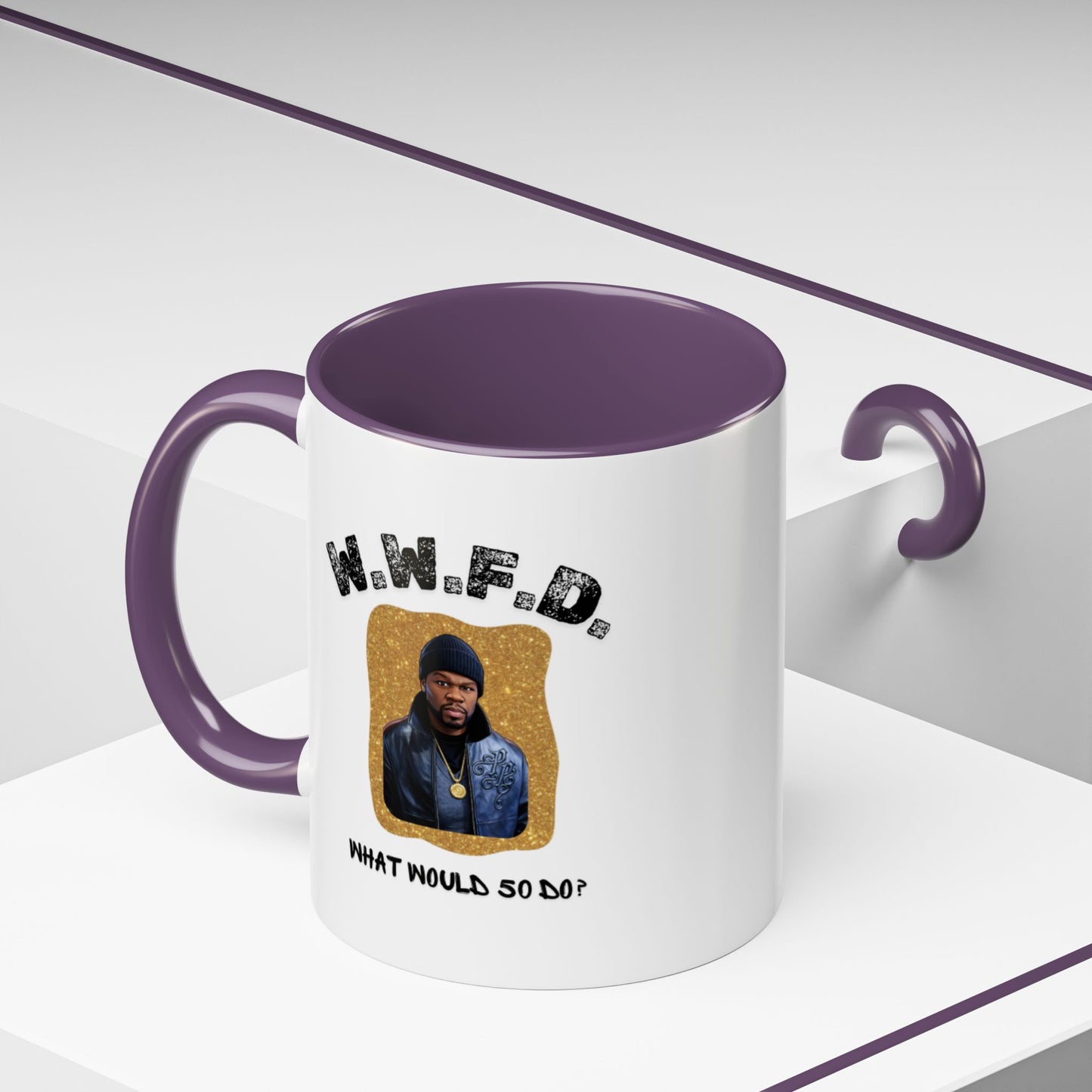 WWFD 50 Cent Coffee Accent Mug (11/15 oz)