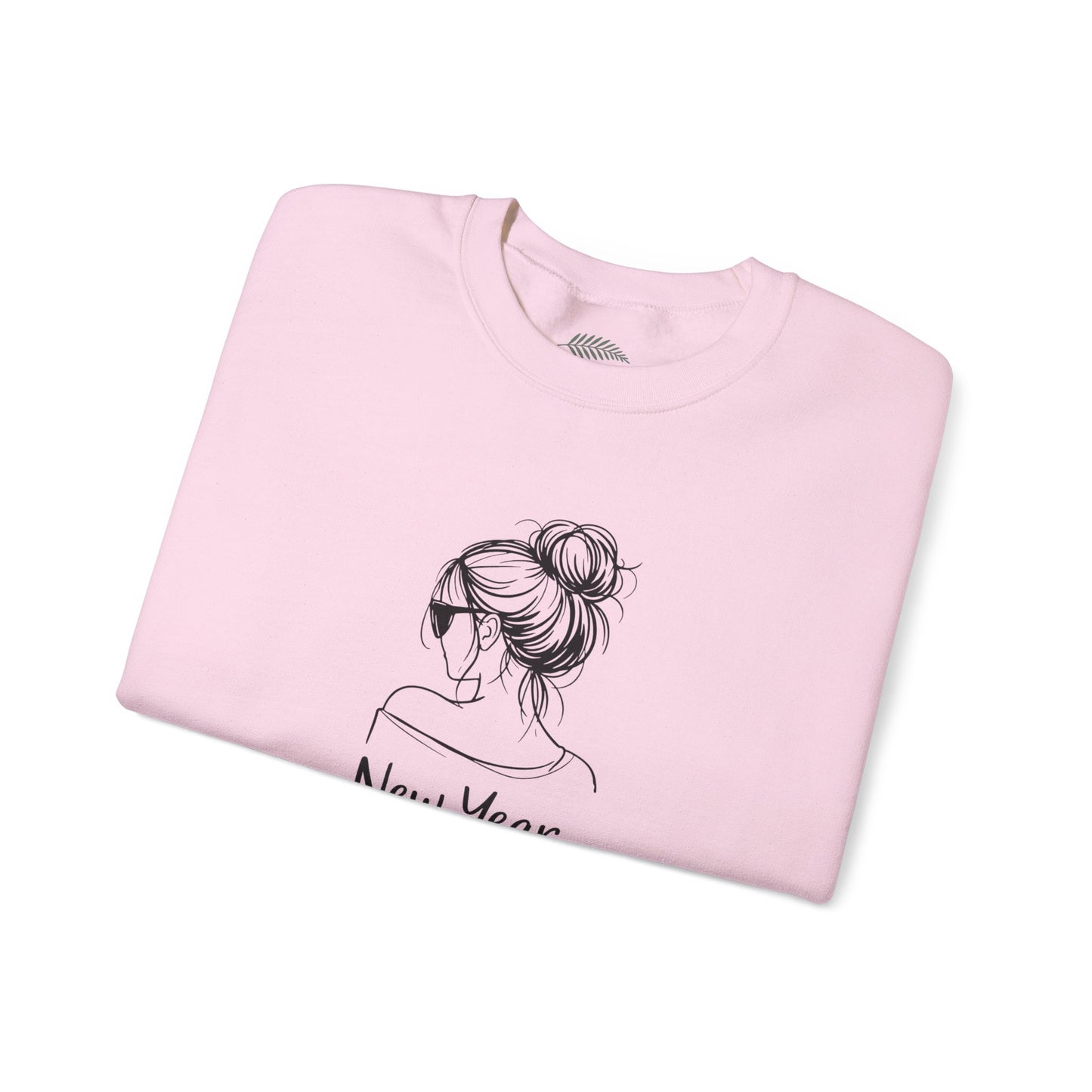 New Year Same Hot Mess Unisex Heavy Blend™ Crewneck Sweatshirt
