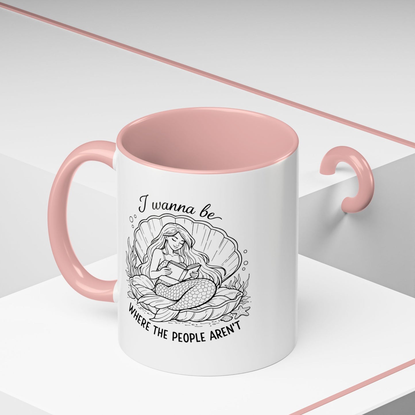I Wanna Be Where The People Aren’t Accent Coffee Cup (11/15oz)