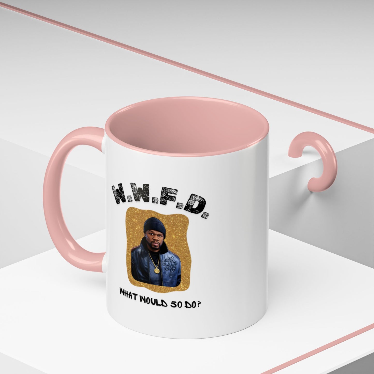 WWFD 50 Cent Coffee Accent Mug (11/15 oz)