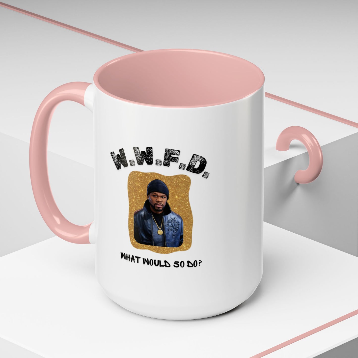 WWFD 50 Cent Coffee Accent Mug (11/15 oz)