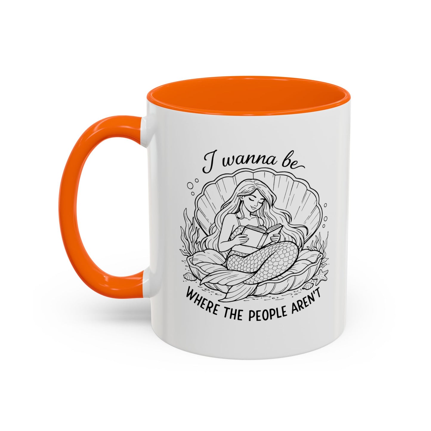 I Wanna Be Where The People Aren’t Accent Coffee Cup (11/15oz)