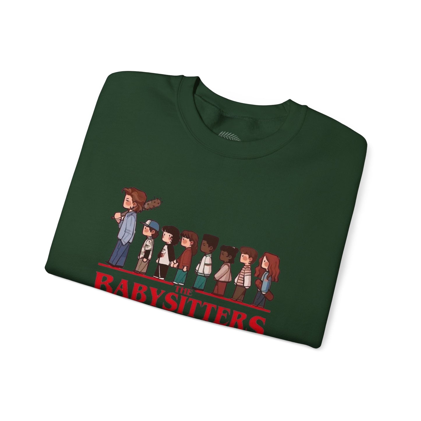 Stranger Things Babysitter’s Club Illustration Unisex Heavy Blend™ Crewneck Sweatshirt