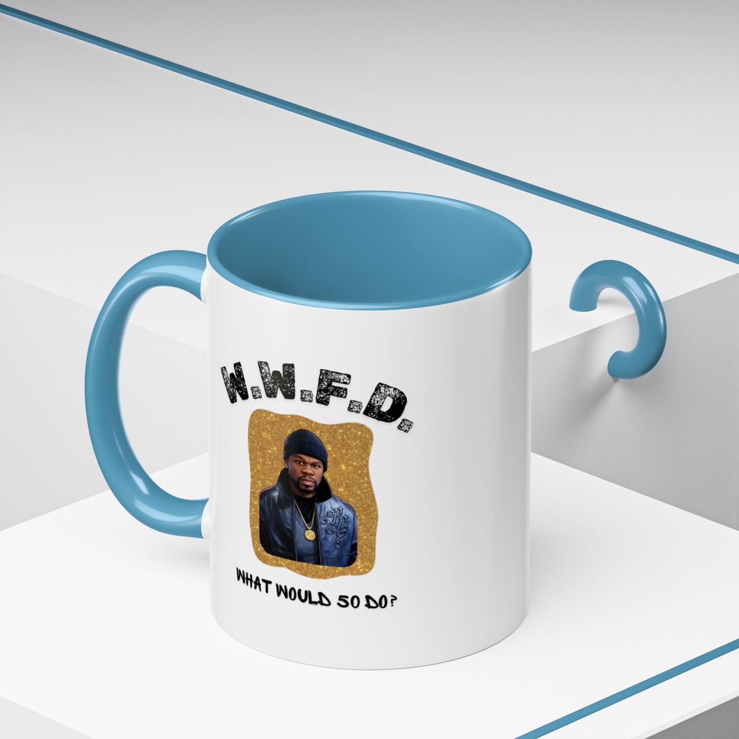 WWFD 50 Cent Coffee Accent Mug (11/15 oz)