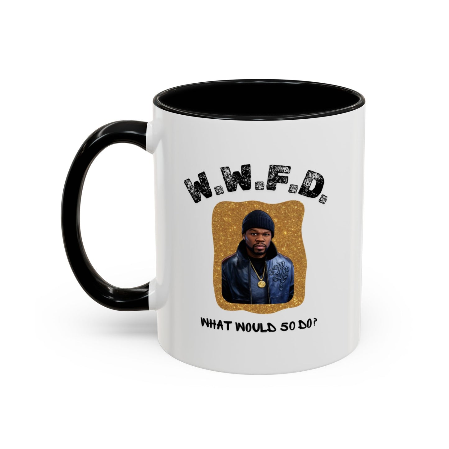 WWFD 50 Cent Coffee Accent Mug (11/15 oz)
