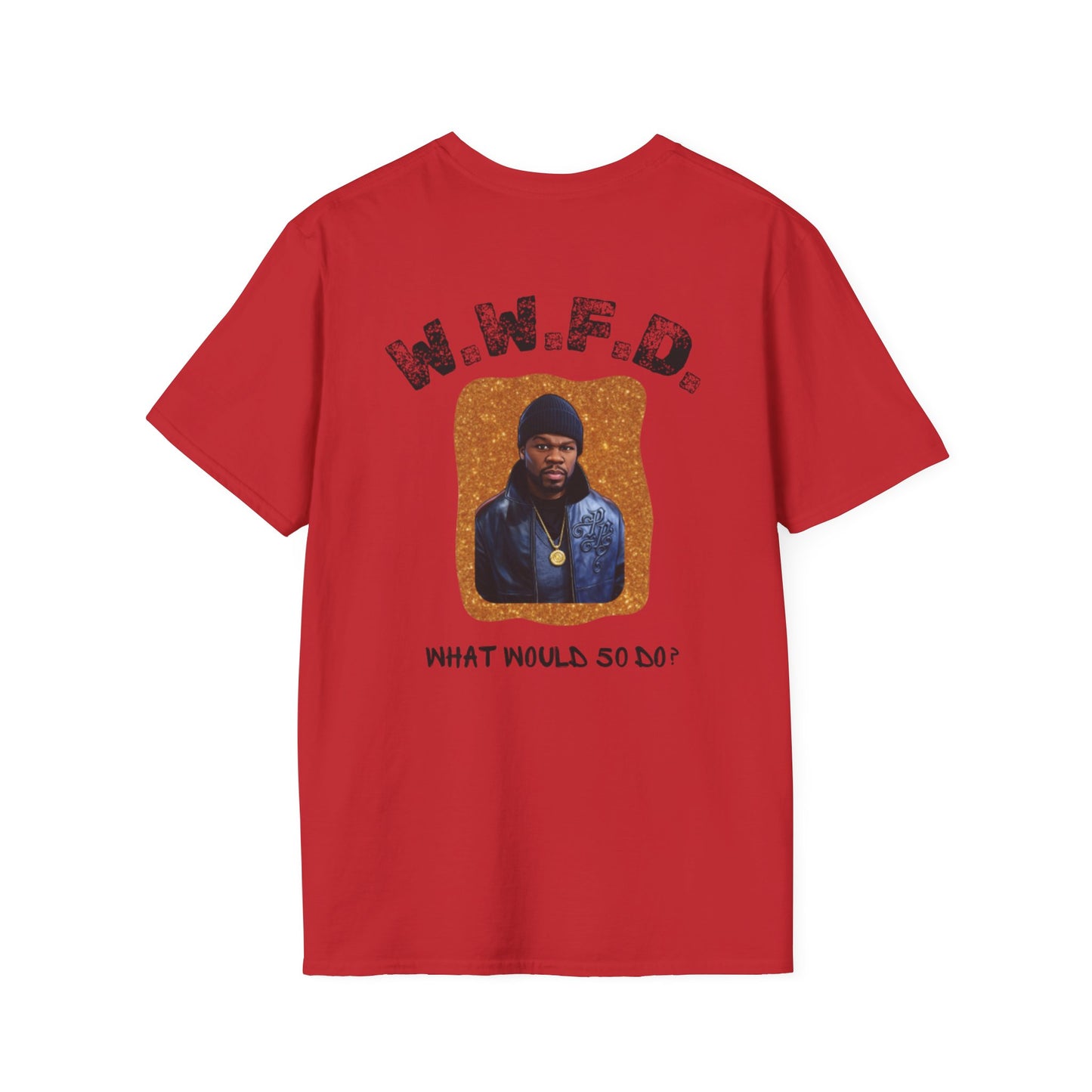 What Would 5O Do? (W.W.F.D.) T-Shirt — Vintage Portrait Graphic Tee