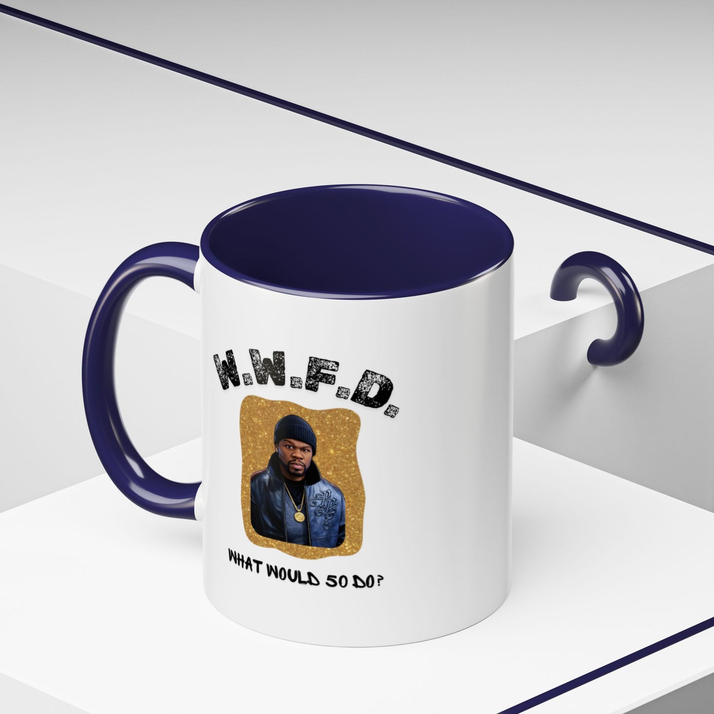 WWFD 50 Cent Coffee Accent Mug (11/15 oz)