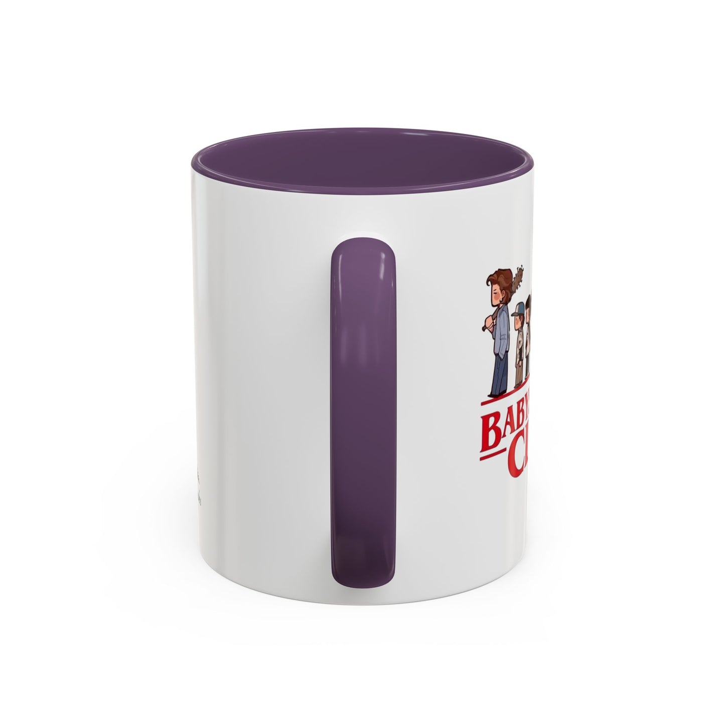 Babysitter’s Club Stranger Things Accent Coffee Mug – Cute Cartoon Design (11/15 oz)