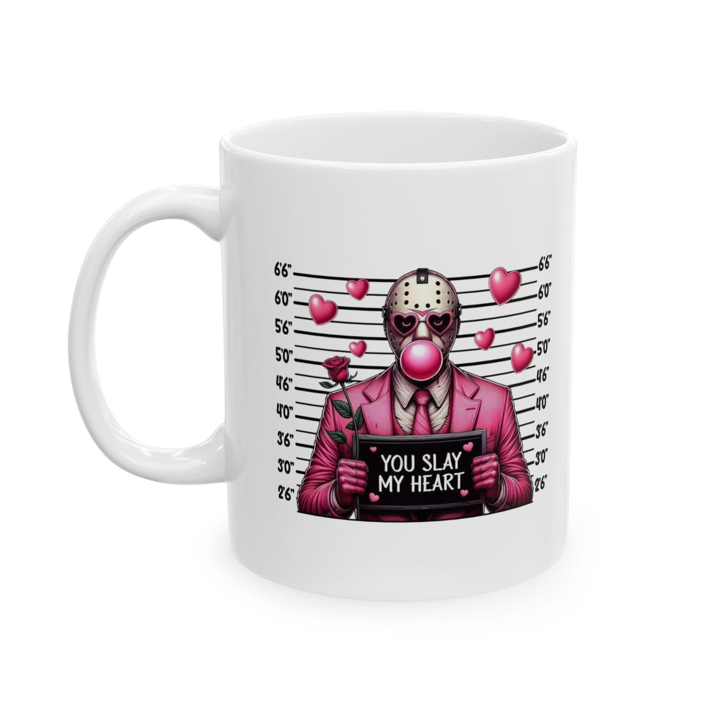 ‘You Slay My Heart’ Jason Ceramic Mug