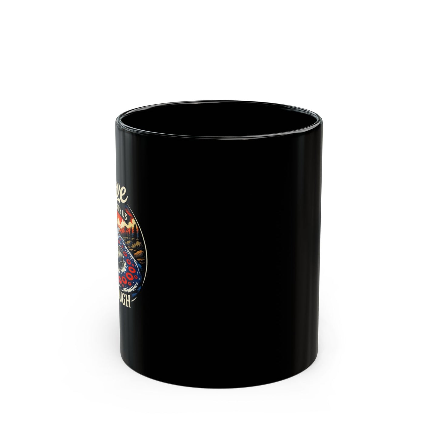 Phish Drift “Love Will Carry Us Through” Black Coffee Mug (11oz/15oz)