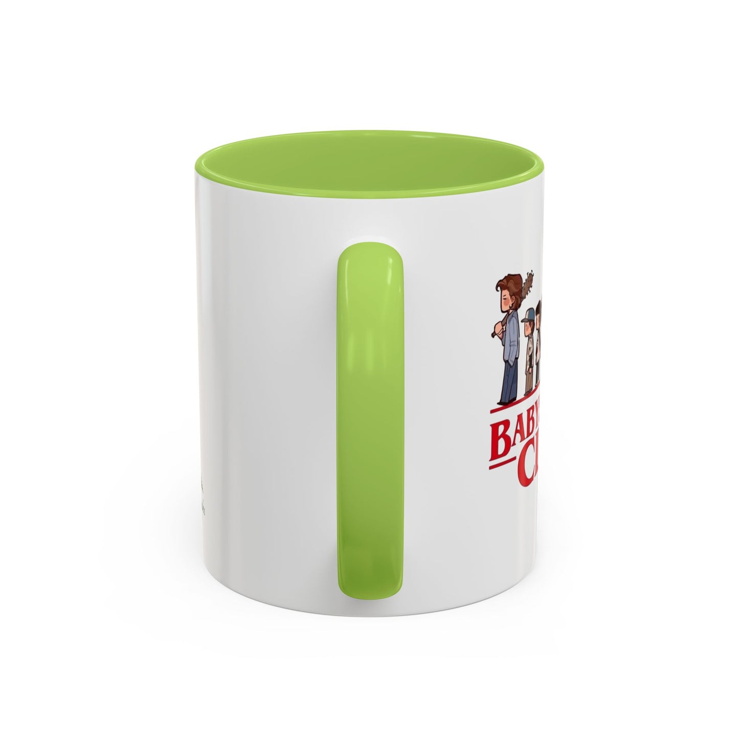 Babysitter’s Club Stranger Things Accent Coffee Mug – Cute Cartoon Design (11/15 oz)