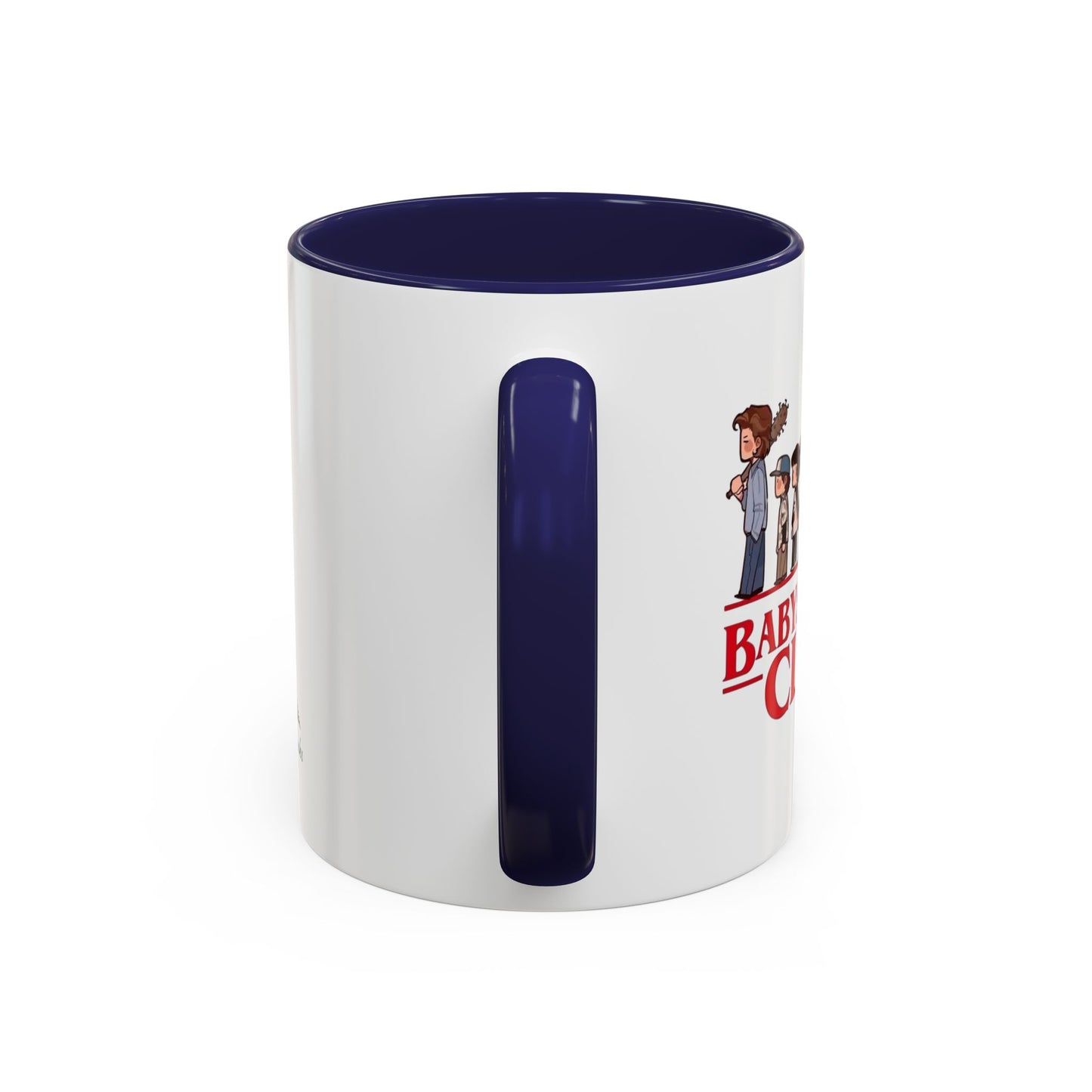 Babysitter’s Club Stranger Things Accent Coffee Mug – Cute Cartoon Design (11/15 oz)