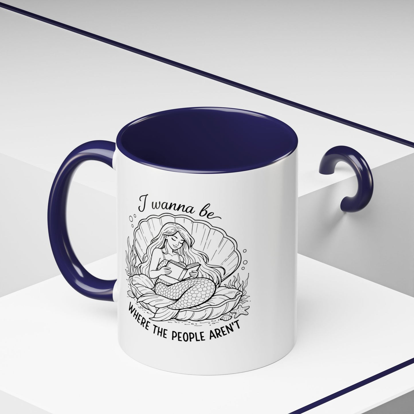 I Wanna Be Where The People Aren’t Accent Coffee Cup (11/15oz)