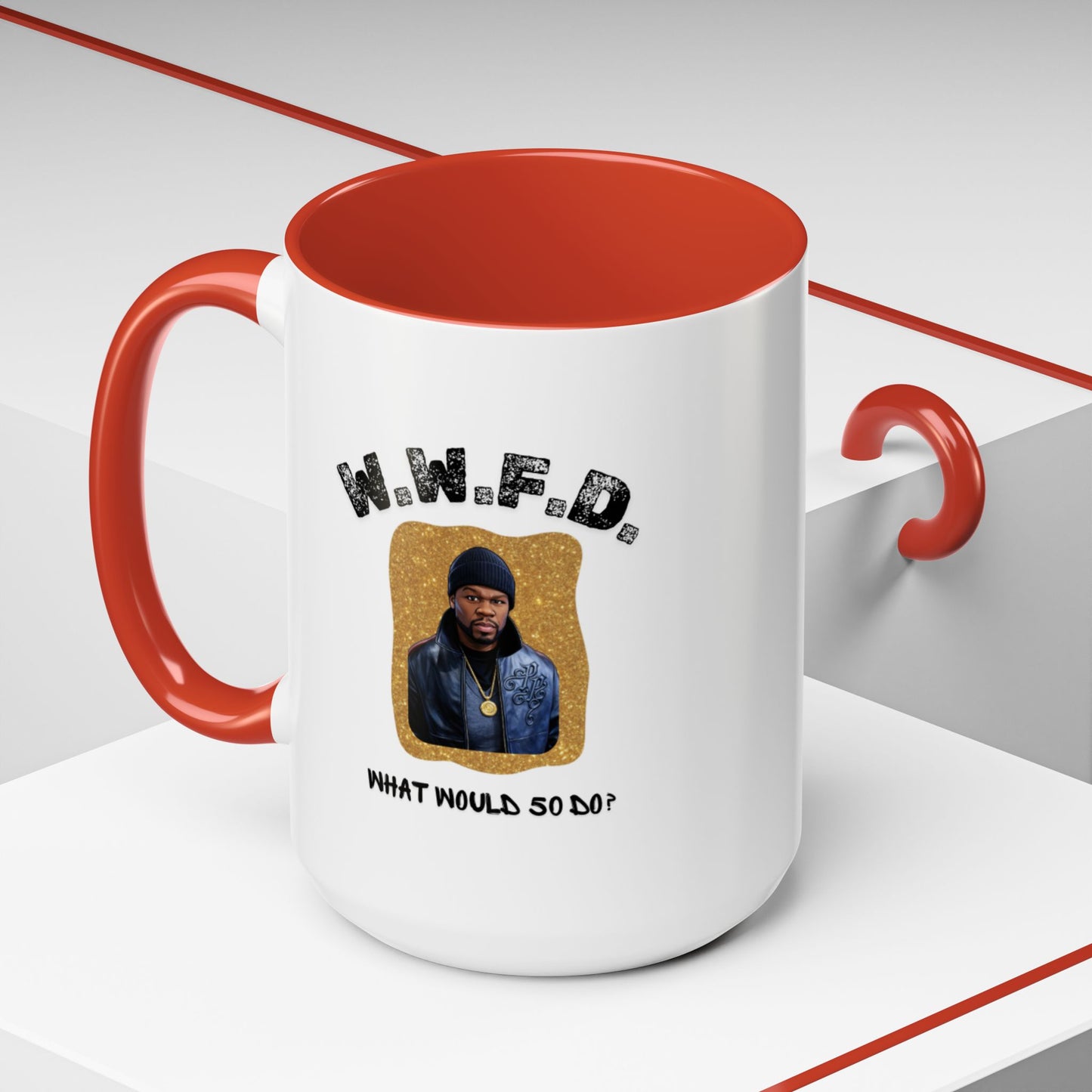WWFD 50 Cent Coffee Accent Mug (11/15 oz)