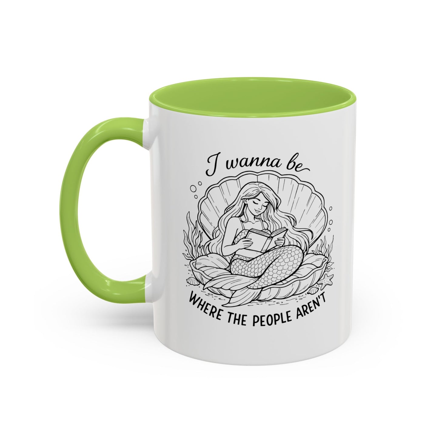 I Wanna Be Where The People Aren’t Accent Coffee Cup (11/15oz)