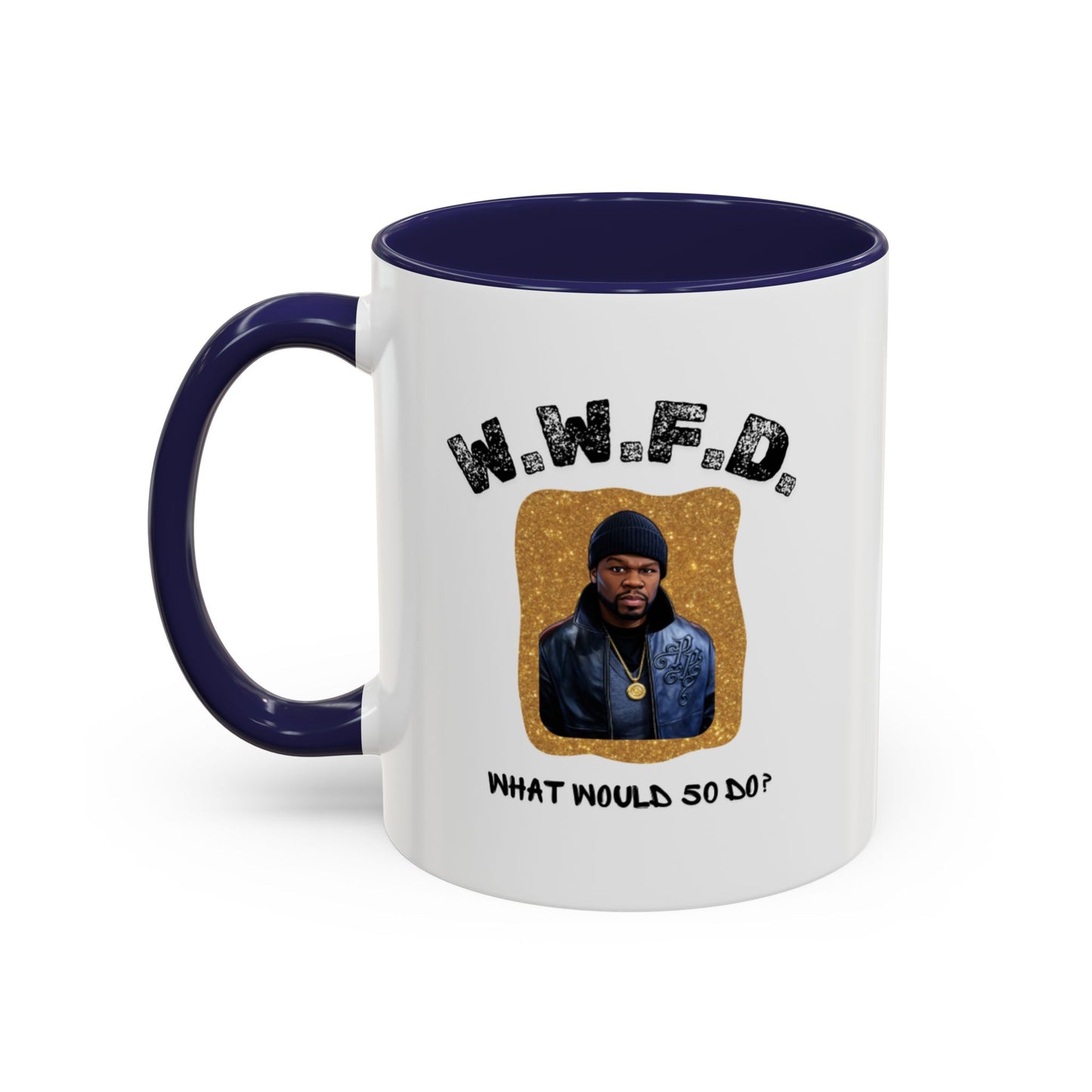 WWFD 50 Cent Coffee Accent Mug (11/15 oz)