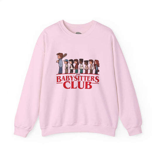 Stranger Things Babysitter’s Club Illustration Unisex Heavy Blend™ Crewneck Sweatshirt
