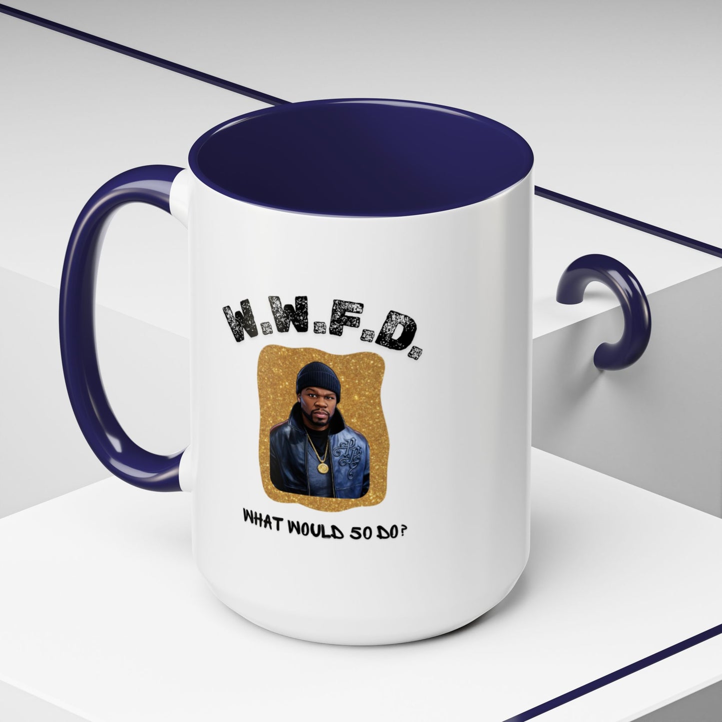 WWFD 50 Cent Coffee Accent Mug (11/15 oz)