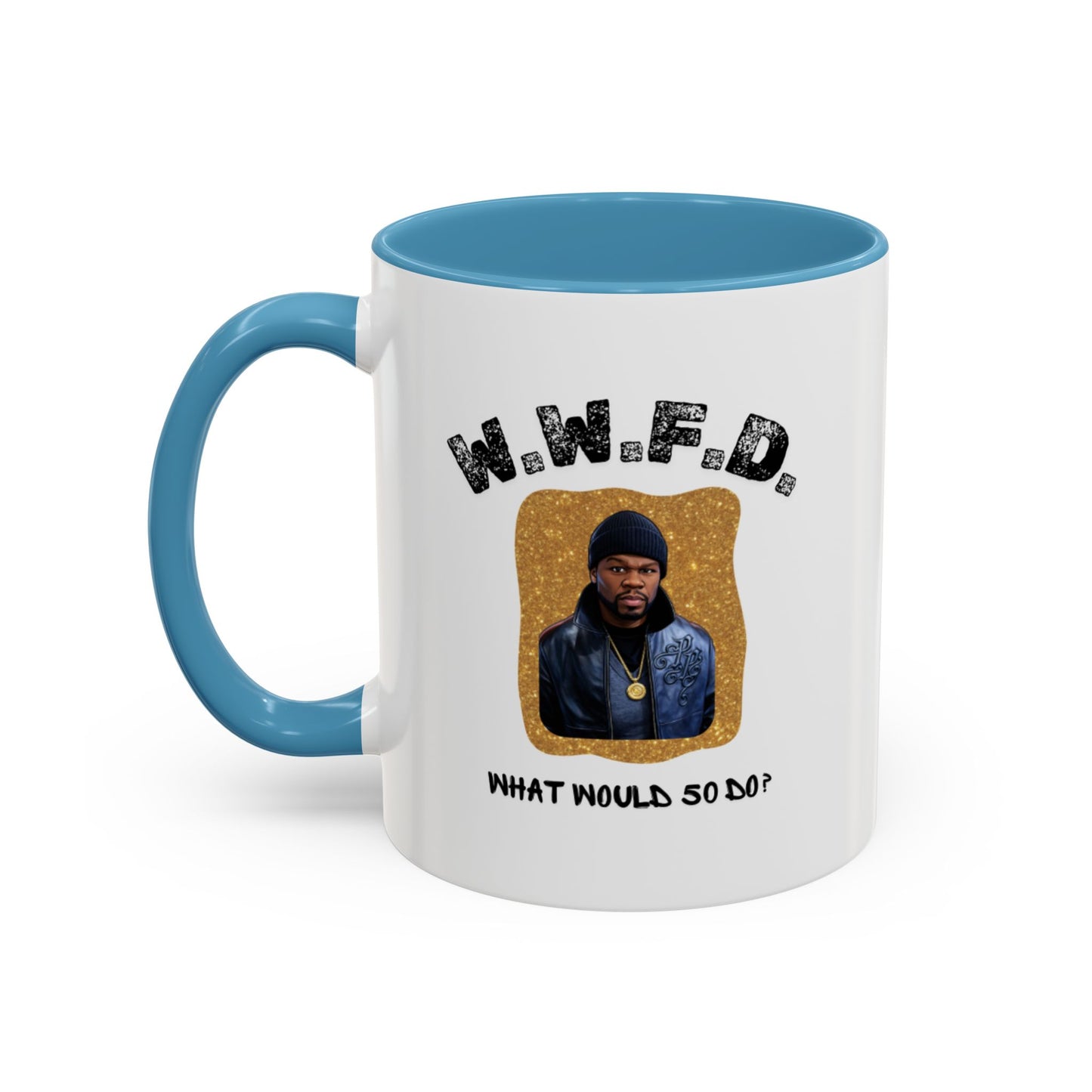WWFD 50 Cent Coffee Accent Mug (11/15 oz)