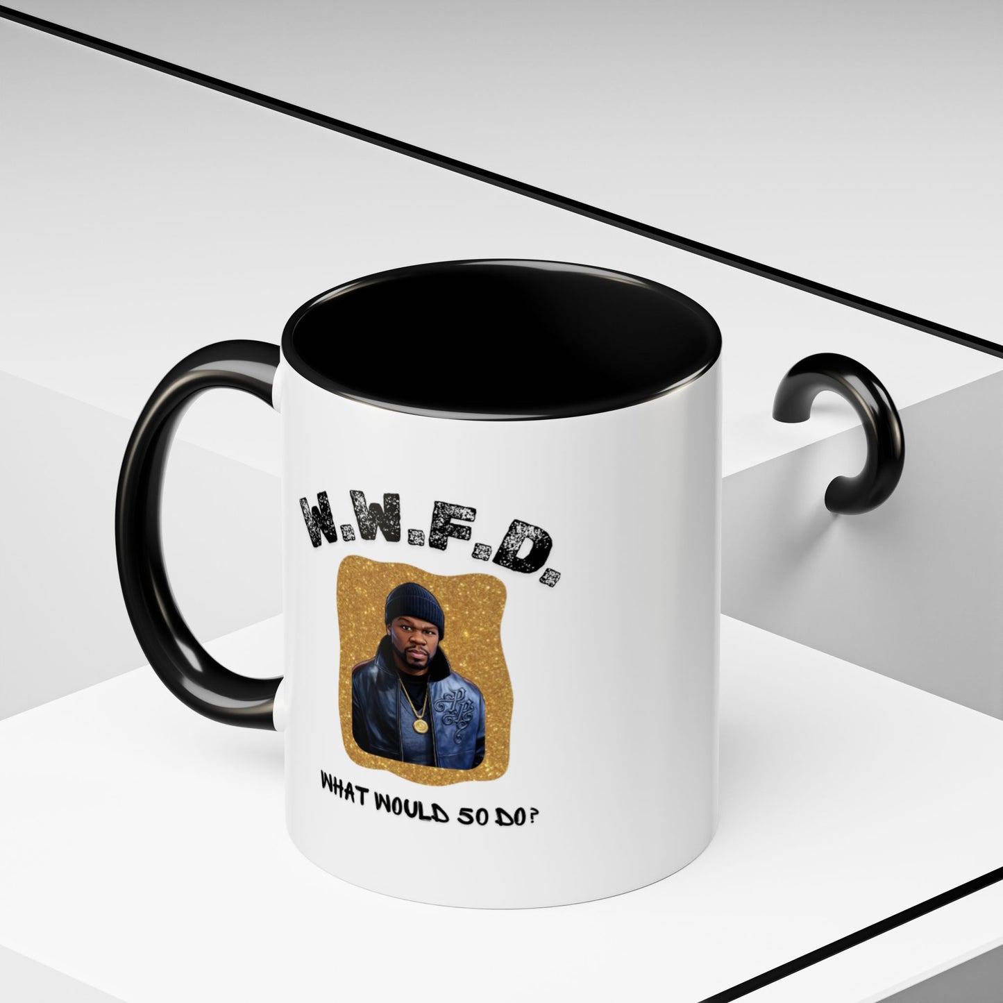 WWFD 50 Cent Coffee Accent Mug (11/15 oz)