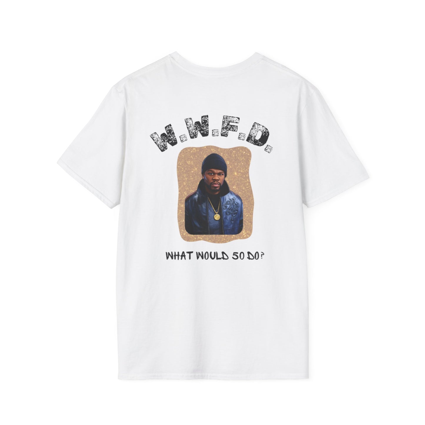 What Would 5O Do? (W.W.F.D.) T-Shirt — Vintage Portrait Graphic Tee
