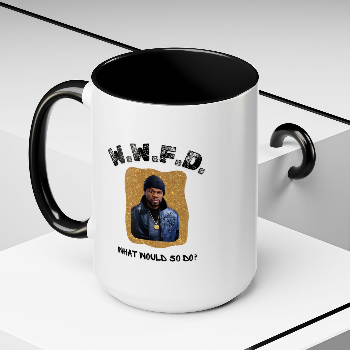 WWFD 50 Cent Coffee Accent Mug (11/15 oz)
