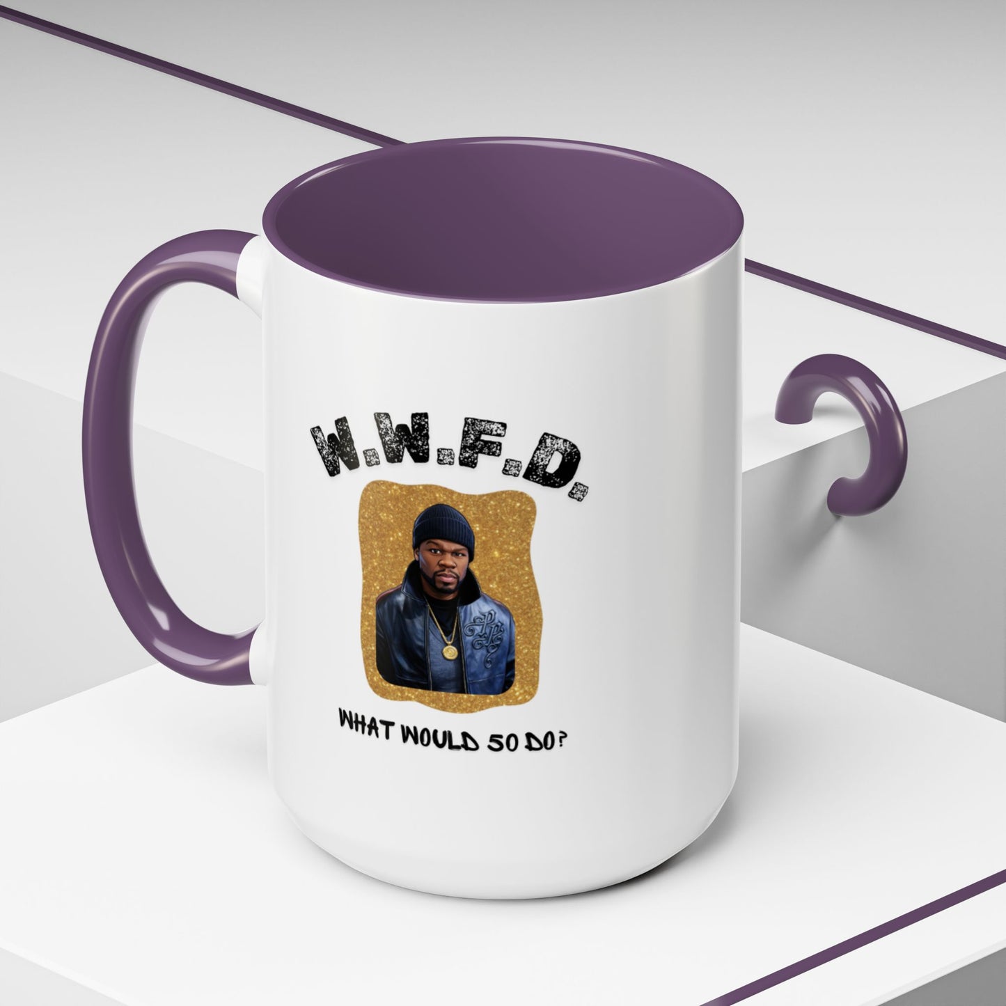 WWFD 50 Cent Coffee Accent Mug (11/15 oz)