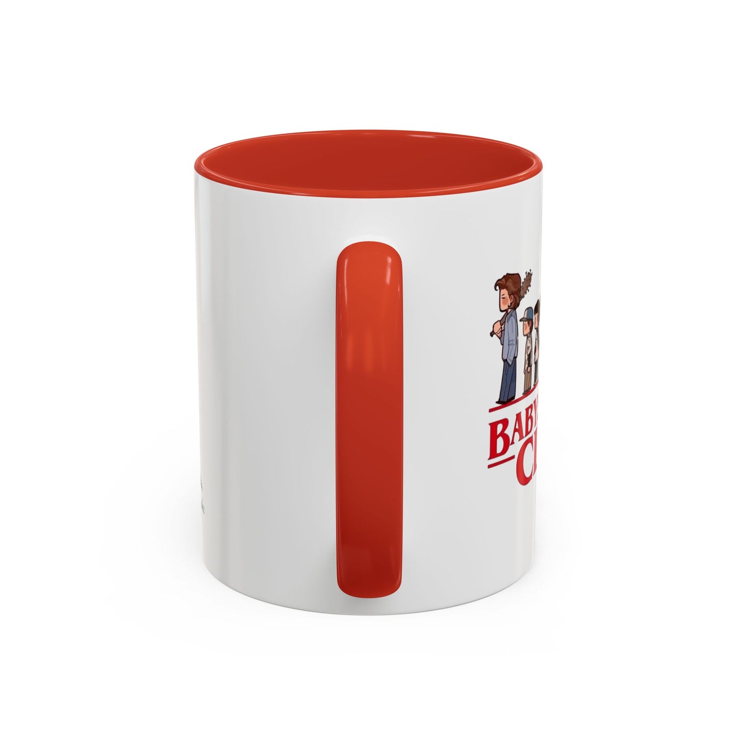 Babysitter’s Club Stranger Things Accent Coffee Mug – Cute Cartoon Design (11/15 oz)