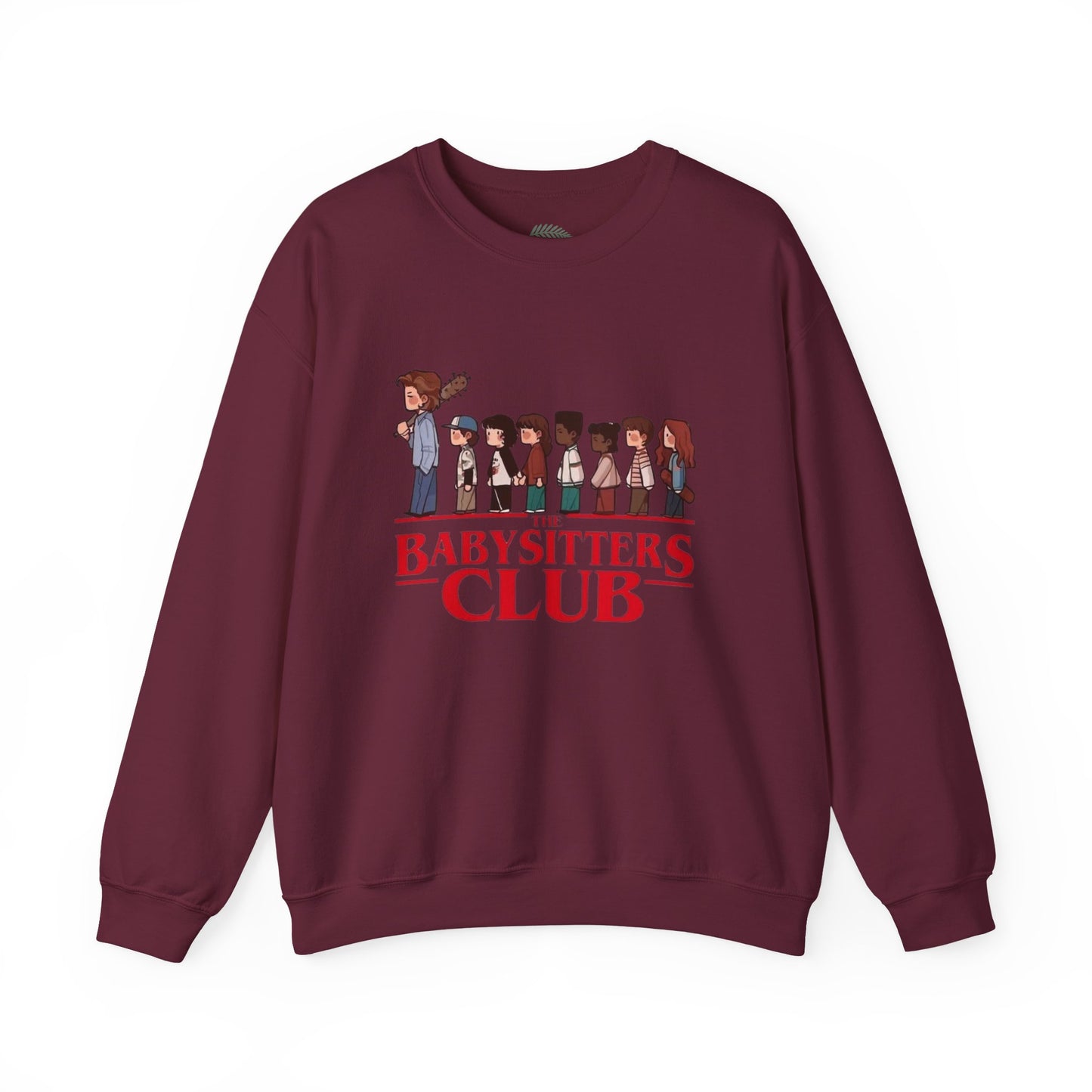 Stranger Things Babysitter’s Club Illustration Unisex Heavy Blend™ Crewneck Sweatshirt