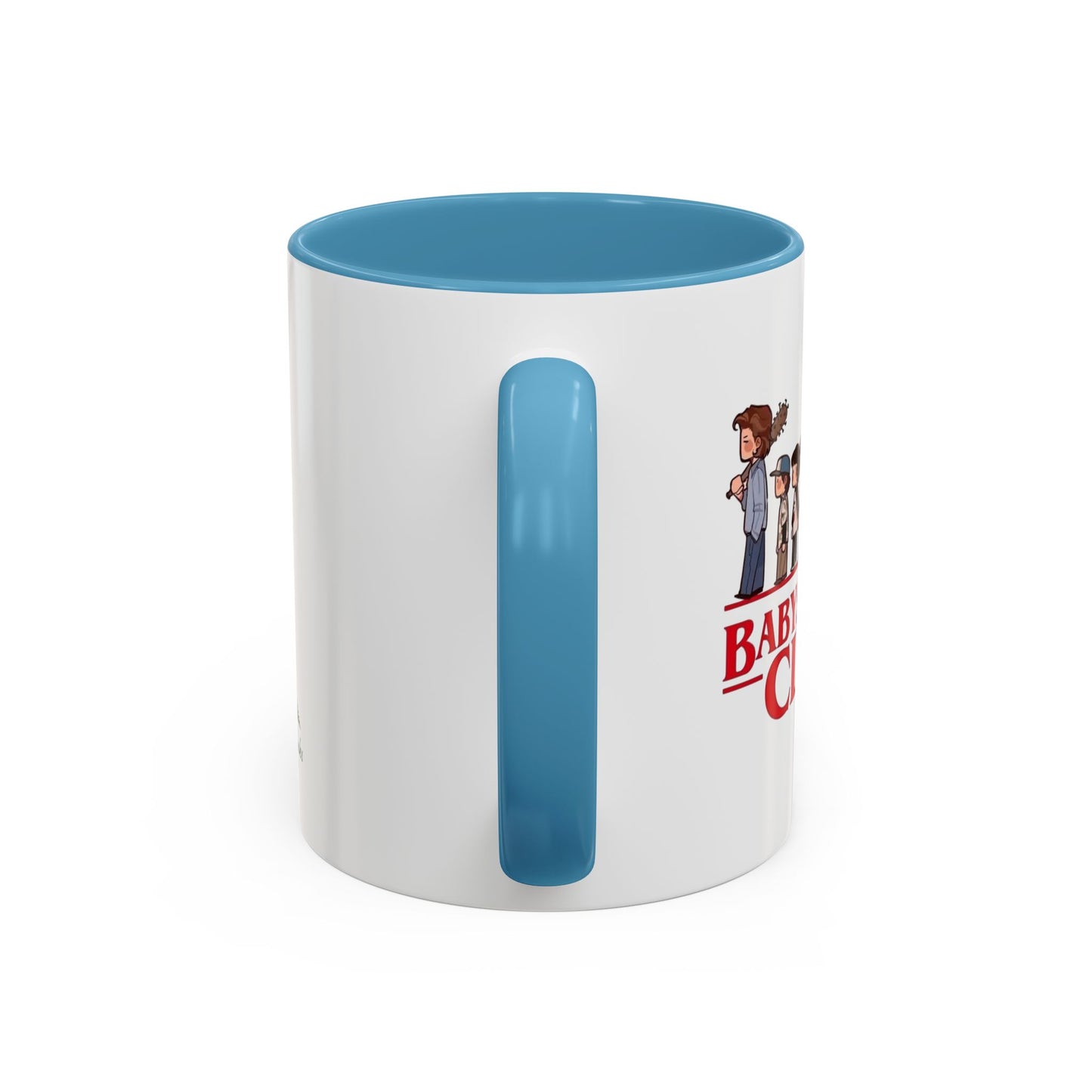 Babysitter’s Club Stranger Things Accent Coffee Mug – Cute Cartoon Design (11/15 oz)