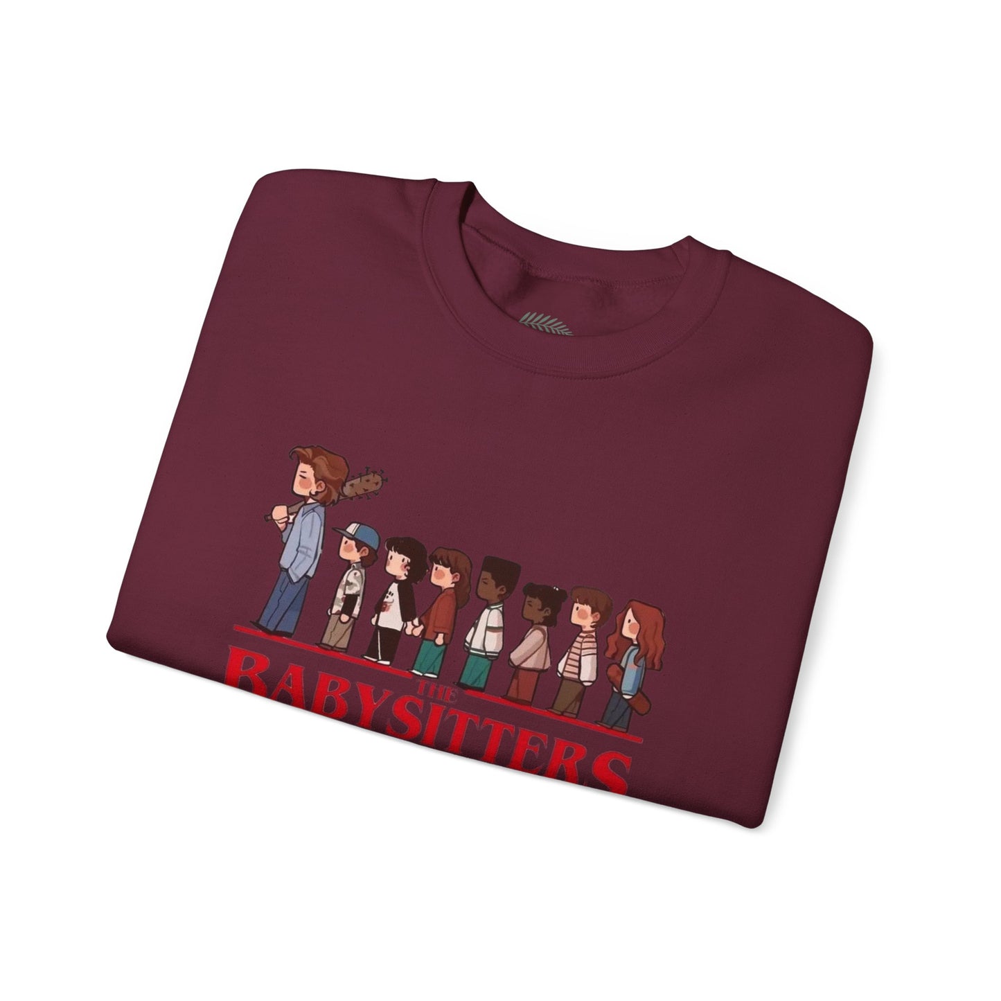 Stranger Things Babysitter’s Club Illustration Unisex Heavy Blend™ Crewneck Sweatshirt
